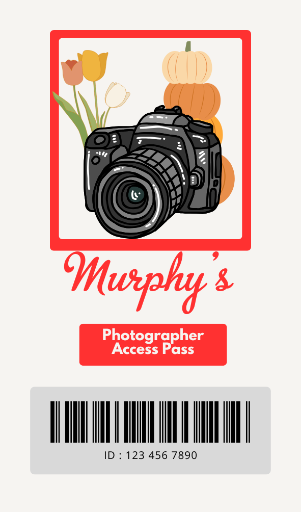 Photographer Access Pass
